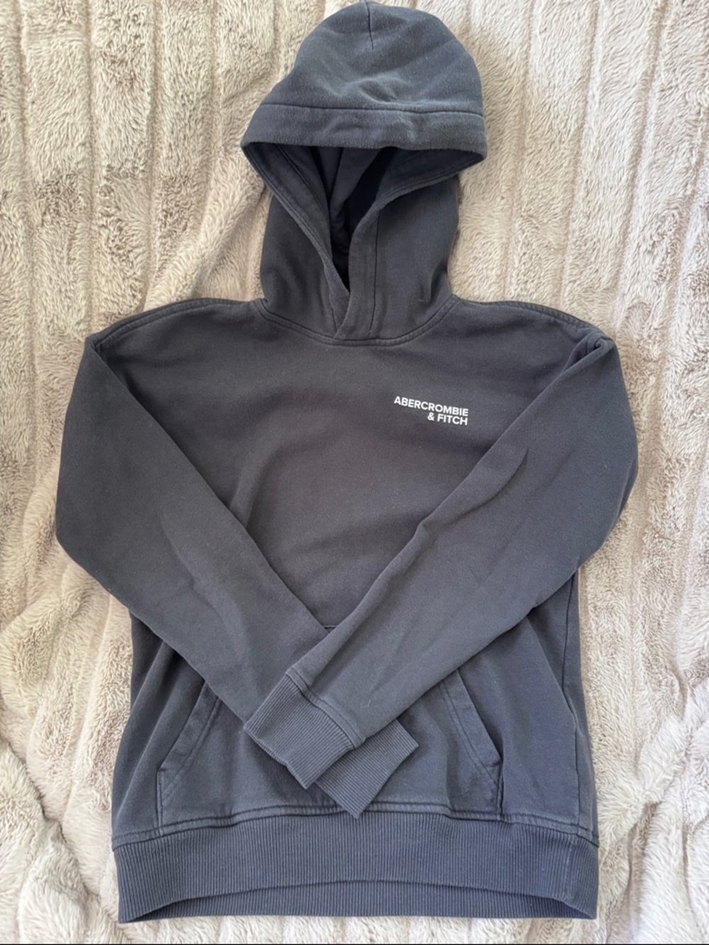 Abercrombie & Fitch Pullover Hoodie with Chest Logo